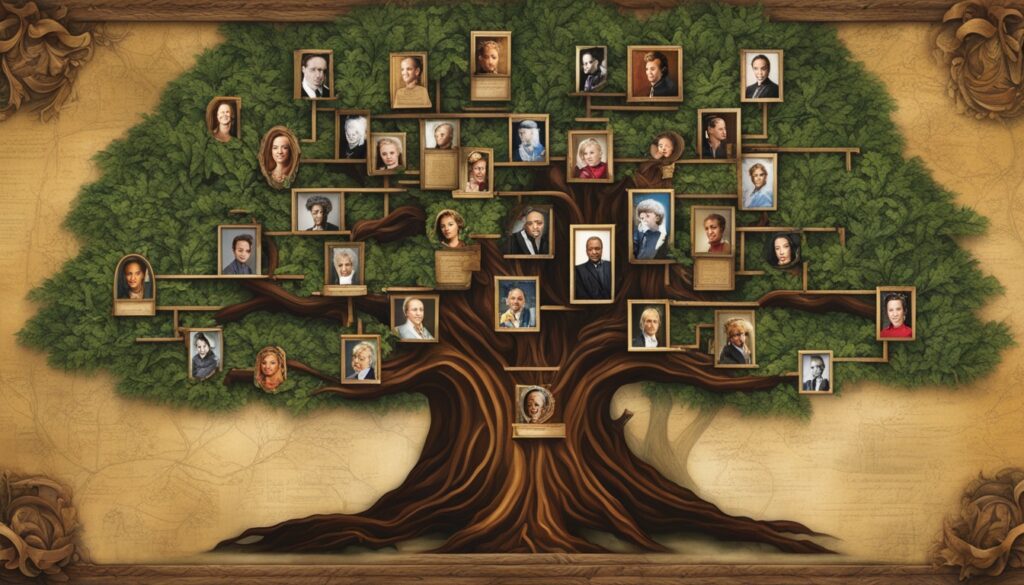 celebrity family connections